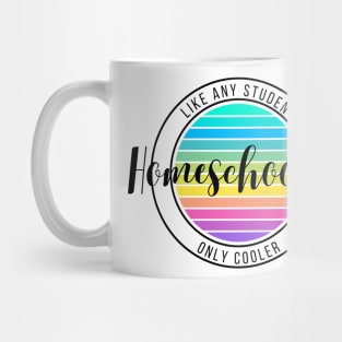 Homeschool Stamp Colorful Mug